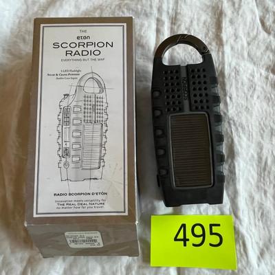 Scorpion emergency radio