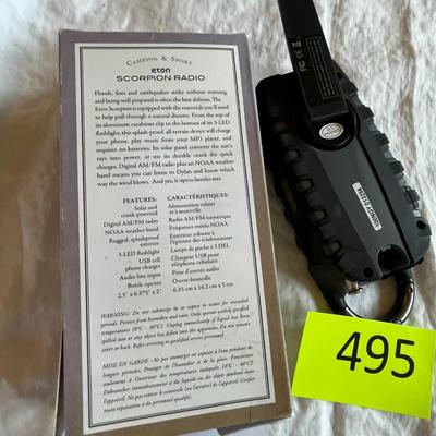 Scorpion emergency radio