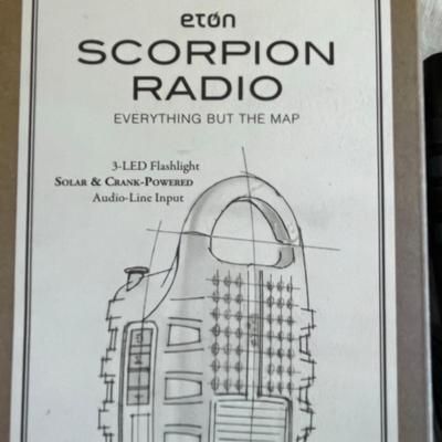 Scorpion emergency radio