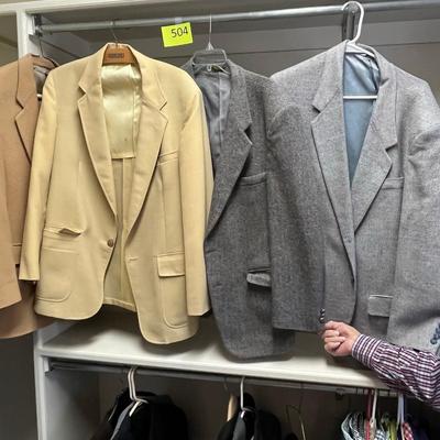 4 Suit Blazers