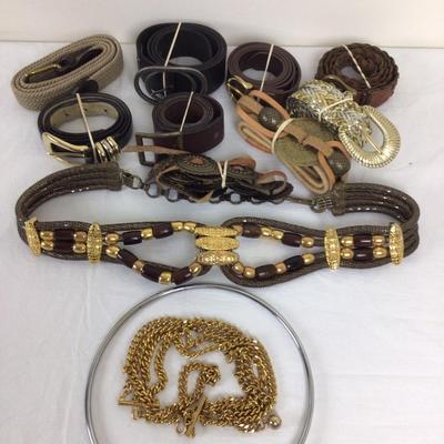207 Womenâ€™s Belt Lot