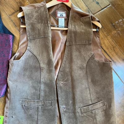 2 Men's Dress Vests
