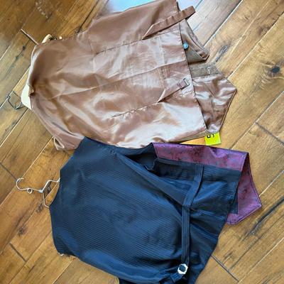 2 Men's Dress Vests