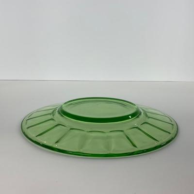 -134- URANIUM | Green Depression Small Plates