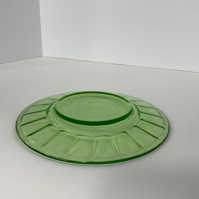 -134- URANIUM | Green Depression Small Plates