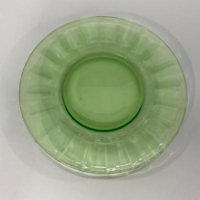 -134- URANIUM | Green Depression Small Plates