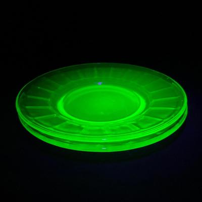 -134- URANIUM | Green Depression Small Plates