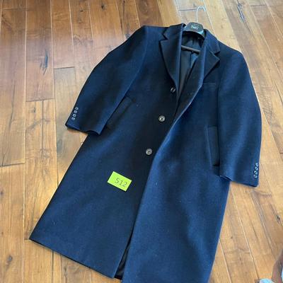 Chaps Top Coat Navy