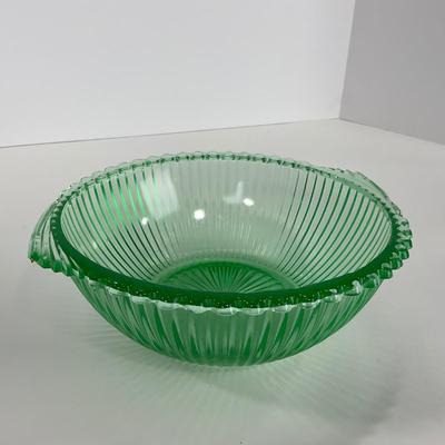 -136- URANIUM | Anchor Hocking Depression Large Bowl