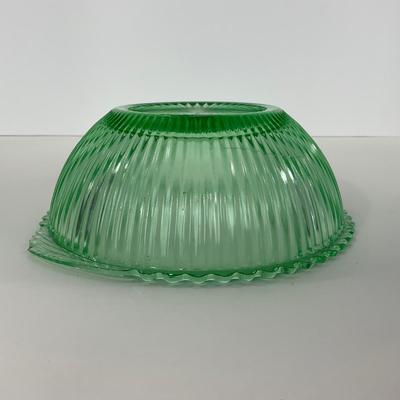 -136- URANIUM | Anchor Hocking Depression Large Bowl