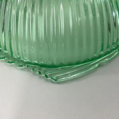 -136- URANIUM | Anchor Hocking Depression Large Bowl