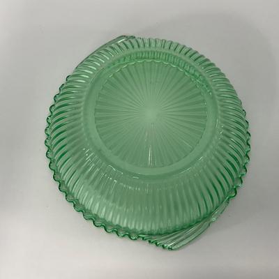 -136- URANIUM | Anchor Hocking Depression Large Bowl