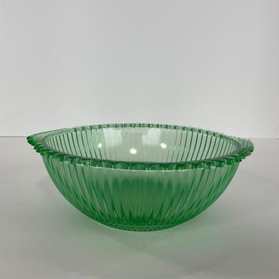 -136- URANIUM | Anchor Hocking Depression Large Bowl