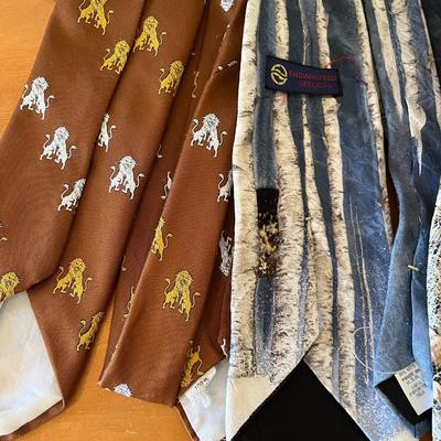 Lot of animal ties