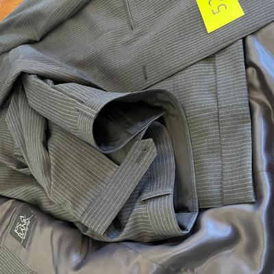 Banks Pin Striped Suit