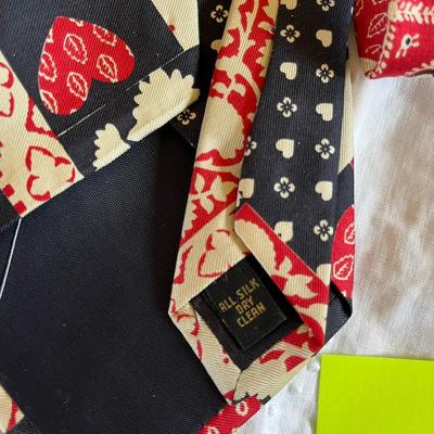 Lot of fancy ties
