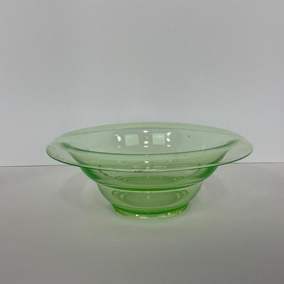 -139- URANIUM | Green Vaseline Large Bowl