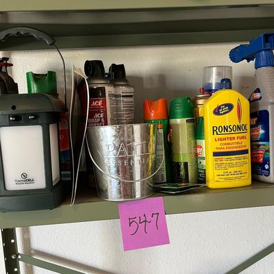 Lot of Household chemicals.