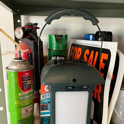Lot of Household chemicals.