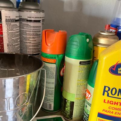 Lot of Household chemicals.