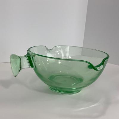 -140- URANIUM | Green Large Batter Bowl
