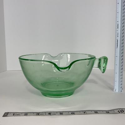 -140- URANIUM | Green Large Batter Bowl