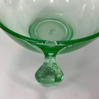 -140- URANIUM | Green Large Batter Bowl