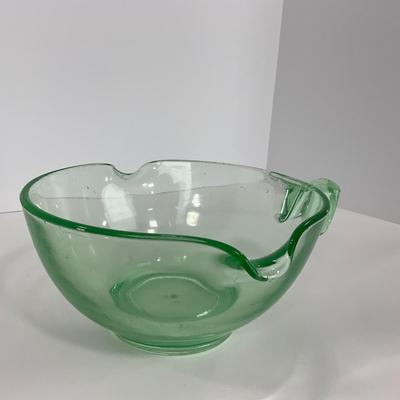 -140- URANIUM | Green Large Batter Bowl