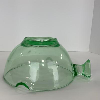 -140- URANIUM | Green Large Batter Bowl