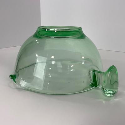 -140- URANIUM | Green Large Batter Bowl