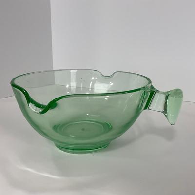 -140- URANIUM | Green Large Batter Bowl