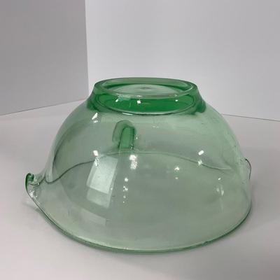 -140- URANIUM | Green Large Batter Bowl