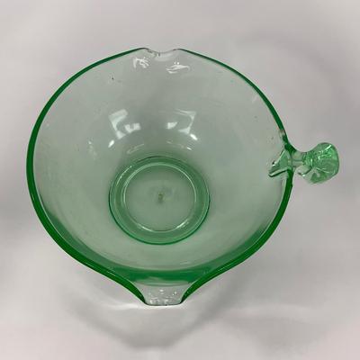 -140- URANIUM | Green Large Batter Bowl