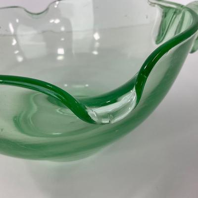-140- URANIUM | Green Large Batter Bowl