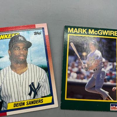 Miscellaneous Baseball Trading Cards Sanders McGwire Nolan Ryan