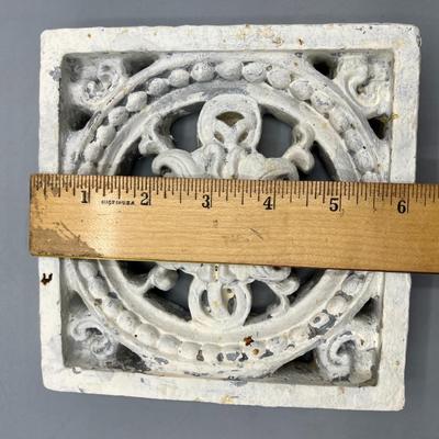 Rustic Shabby Chic Vintage Parisian Style Hanging Wall Small Accent Piece