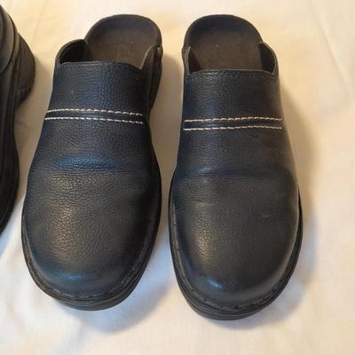 Two pair of Women's Loafer Shoes Merrell & Clark's Size 9.5 & 10M