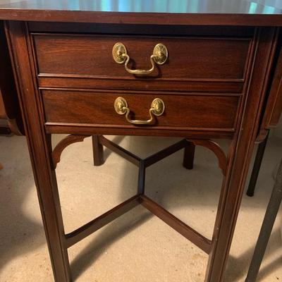 Henkel Harris Drop Leaf Side Table