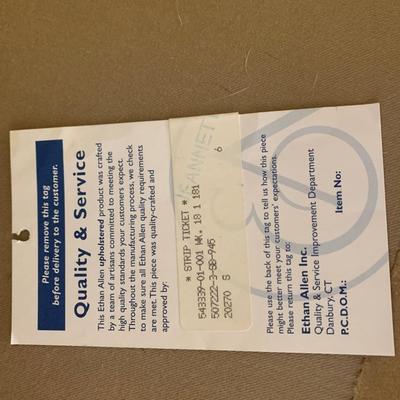 Like New Ethan Allen Loveseat