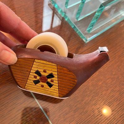 Golf Club tape holder & desk organizer