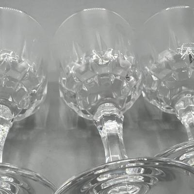 Lot of Vintage Crystal Glass Small Stemmed Liqueur Cordial Tasting Shot Drinking Glasses