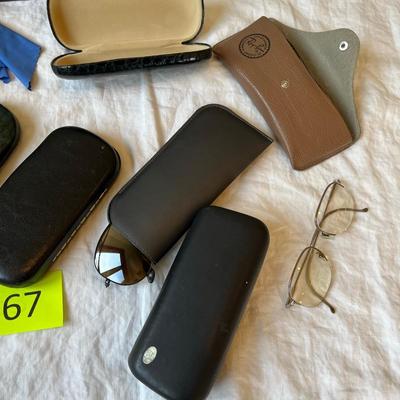 Lot of glasses & cases