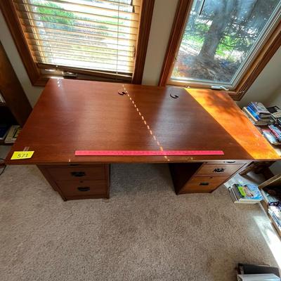 Mission Oak Desk Modern