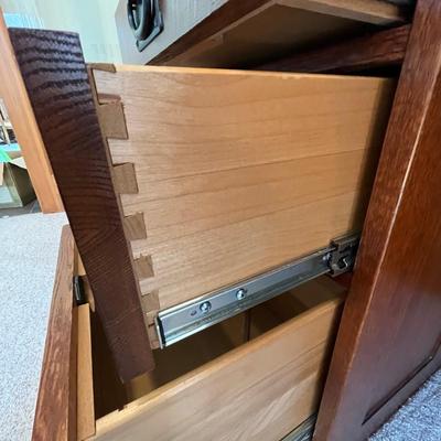 Mission Oak Desk Modern