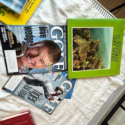 Golf books & magazines