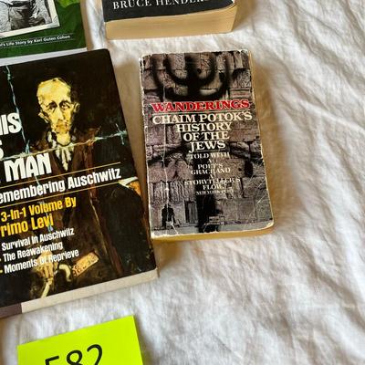 Books on WW2 & the Holocaust.
