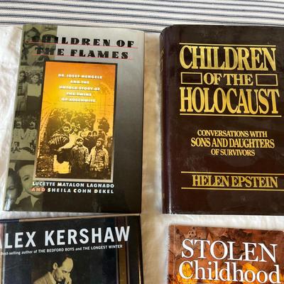 Books on WW2 & the Holocaust.