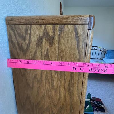Oak Book Shelf