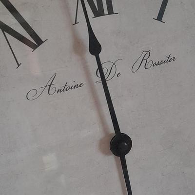 Huge Creative home accents 24" metal wall clock