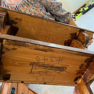 Early American side table